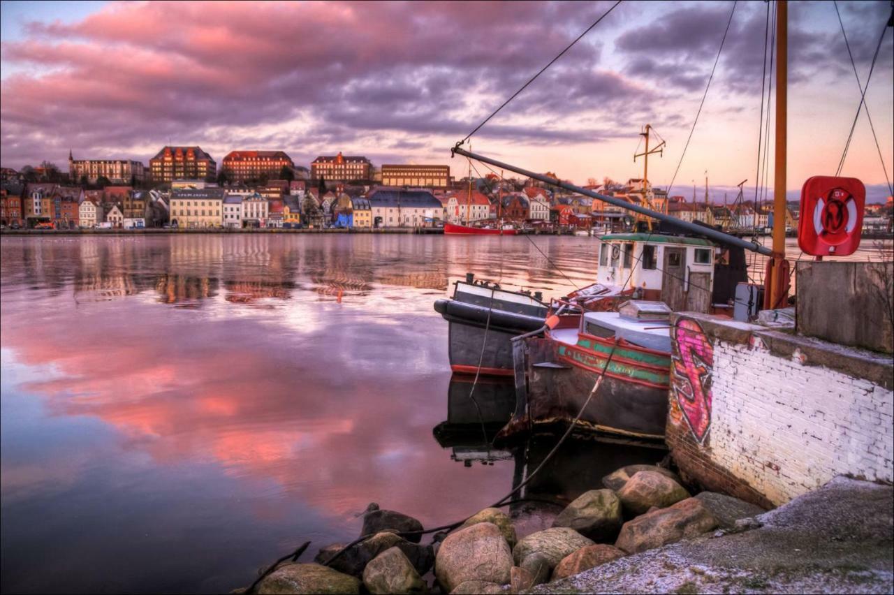 Ferienwohnung Fischersfru Flensburg Dış mekan fotoğraf